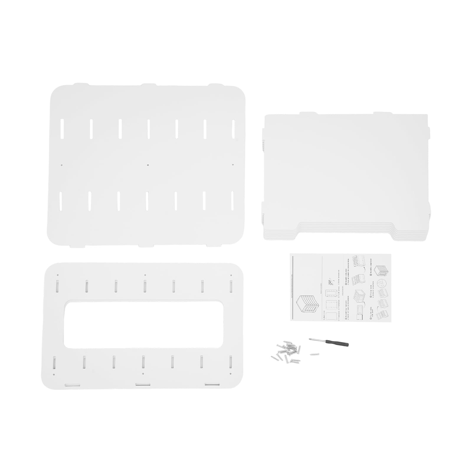 7-Tier Schreibtisch-Organizer, Holz Office Home Desktop Briefablage Dokumentenhalter, A4-Papierablage für Zuhause, Büro, Schule