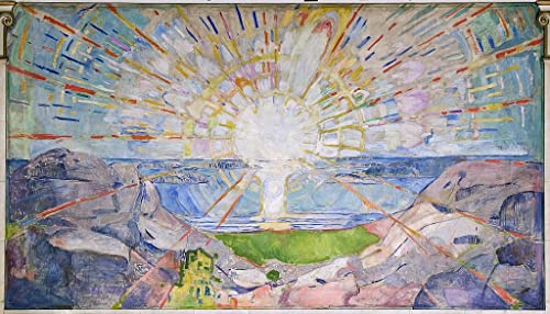Peinture Poster Impression Tableaux Graffiti Art Mural Munch 60x90cm