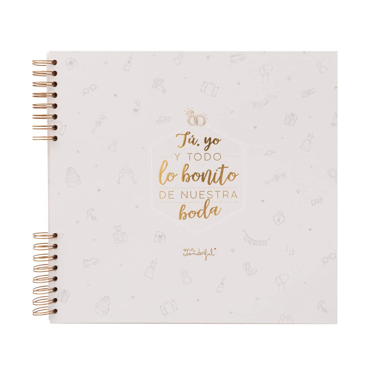 Mr. Wonderful WOA10349ES Álbum de Fotos - Tú, Yo y Todo lo Bonito de Nuestra Boda