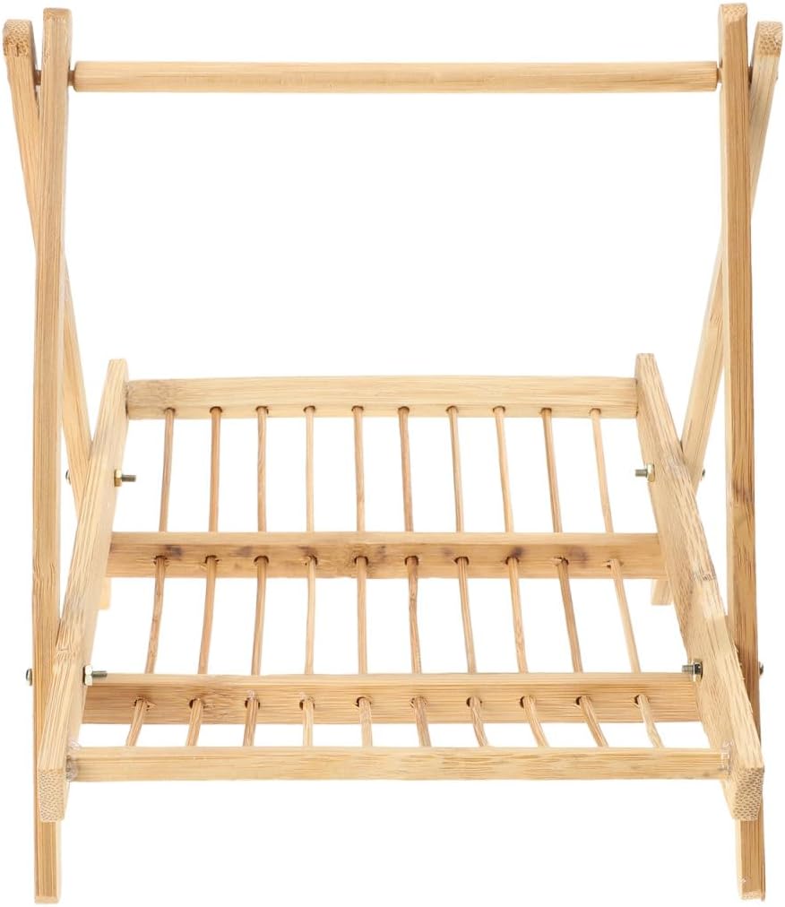 Handheld Snack Basket Bamboo Multi Function Household Storage Xmas