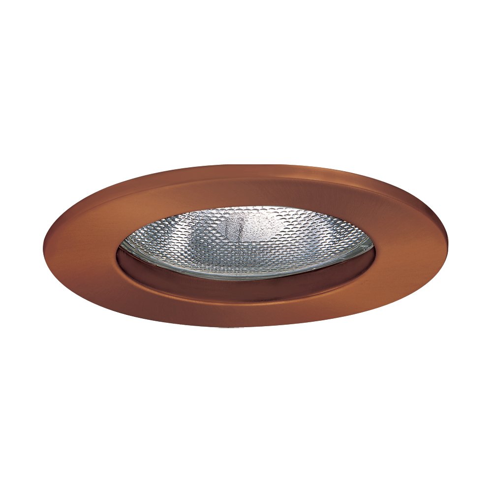 Jesco Lighting Tm5502Ab 5-Inch Aperture Line Voltage Trim Recessed Light, Open