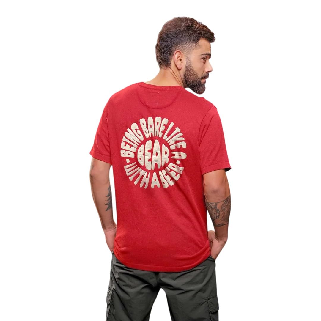 wrogn Men's T-Shirt | Graphic Print | Oversized Fit-picture-12