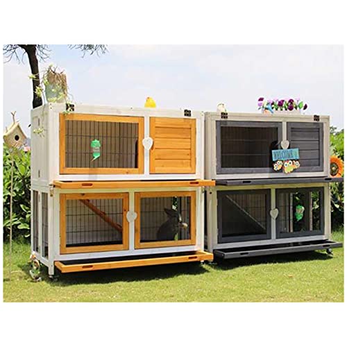 Casa de gato casa ao ar livre para animais de estimação gaiola de coelho casa de coelho Villa de doi