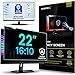 22.0 Inch - Computer Privacy Screen Filter for Widescreen Computer Monitors Anti-Glare - Anti-Scratch Protector Film for Data Confidentiality - 16:10 Aspect Ratio - Stop Giving Unrestricted Access
