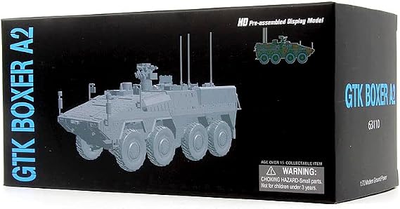 GERMAN GTK BOXER MRAV A2 1/72 ABS Tank Pre-built Model