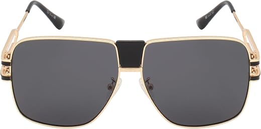 Ted Smith Men's Women's UV Protection Metal Pilot Sunglasses