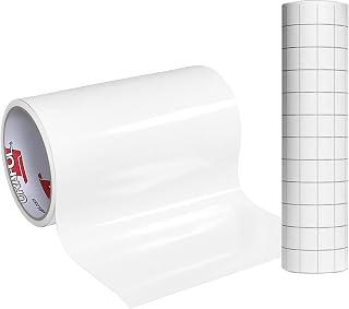 ORACAL 651 Glossy Permanent Vinyl 12" x 10ft - White w/Transfer Paper