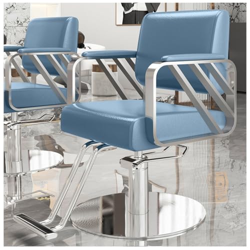 Lussuosa sedia dallo stile moderno: sperimenta un comfort eccezionale con questa sedia dallo stile moderno, ideale per una vasta gamma di servizi di cura dei capelli e del corpo, tra cui taglio, asciugatura, styling, tatuaggi, pedicure e manicure.