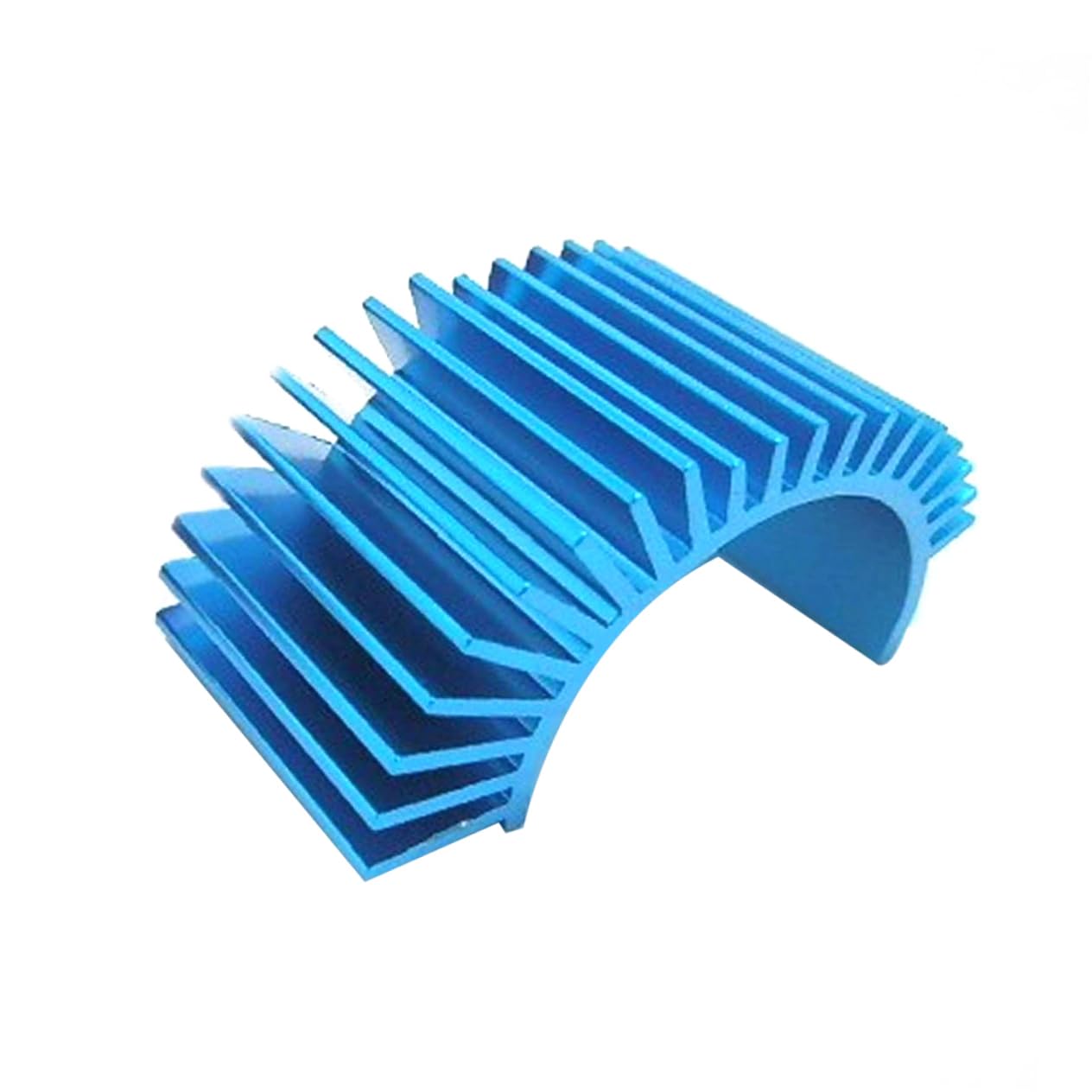 Holibanna 540 550 Motor Heat Sink Aluminum Motor Blue