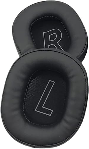 Miniatura 4 de G2 - Almohadillas de repuesto de piel con proteína de espuma viscoelástica para los oídos, compatible con auriculares Edifier Hecate G2 para juegos