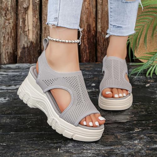 Sandalias de cuña mujer cómodas y transpirables para caminar con estilo este verano 3