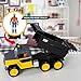 Cat Construction Workforce Hauler Action Set, 18-Piece Kids Construction Toy Playset with Freewheeling Hauler Truck, Lights & Action-Activated Sounds, 4-Inch Figure, Tools & Accessories, Ages 3+