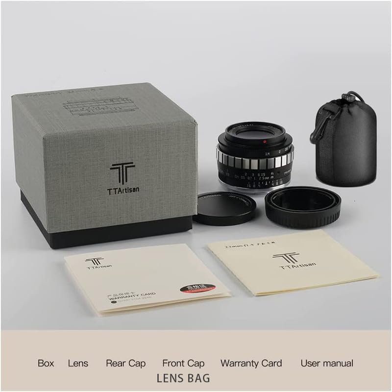 Amazon.co.jp: TTArtisan 広角 23mm F1.4 APS-C マニュアルフォーカス
