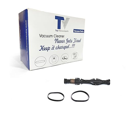 Repuesto para modelos Bissell 3593-M, 3576-1, 3576-2, 3576-6, 3576C, 3576H, 3576M Cleanview Helix, PowerForce, rodillo con 2 correas planas estilo