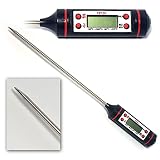 TheJD Cooking Thermometer- Digital Meat Thermometer Kitchen thermometer All Food, Grill, BBQ and Can