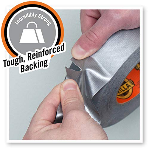 Gorilla Tape, Silver Duct Tape, 1.88" x 35 yd, Silver, (Pack of 6) by GORILLA - Image 6