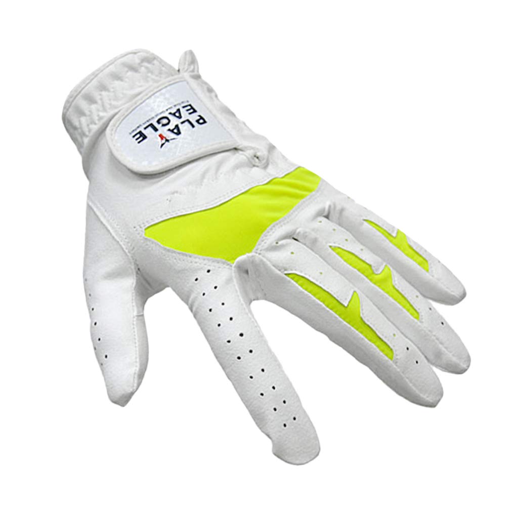 Damen-Golfhandschuhe, rutschfest, Mikrofaser, PU, linke Hand, Größe 20, 10 Stück
