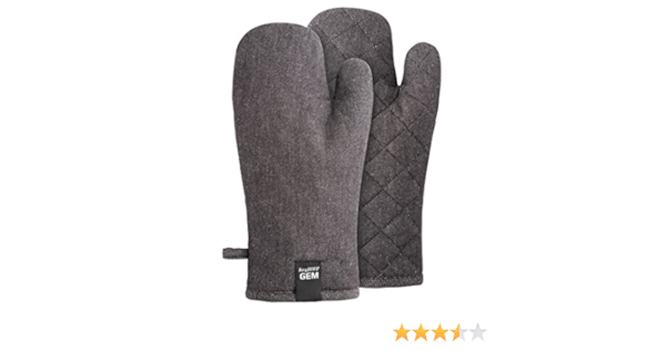 BergHOFF GEM 100% Cotton 2Pc Oven Gloves 12.25