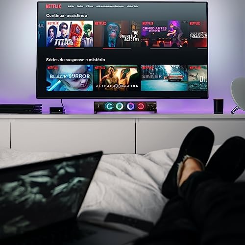 Caixa De Som Potente Pc Notebook Computador Smart Tv Usb P2 caixas gamer alto falante mini caixinha