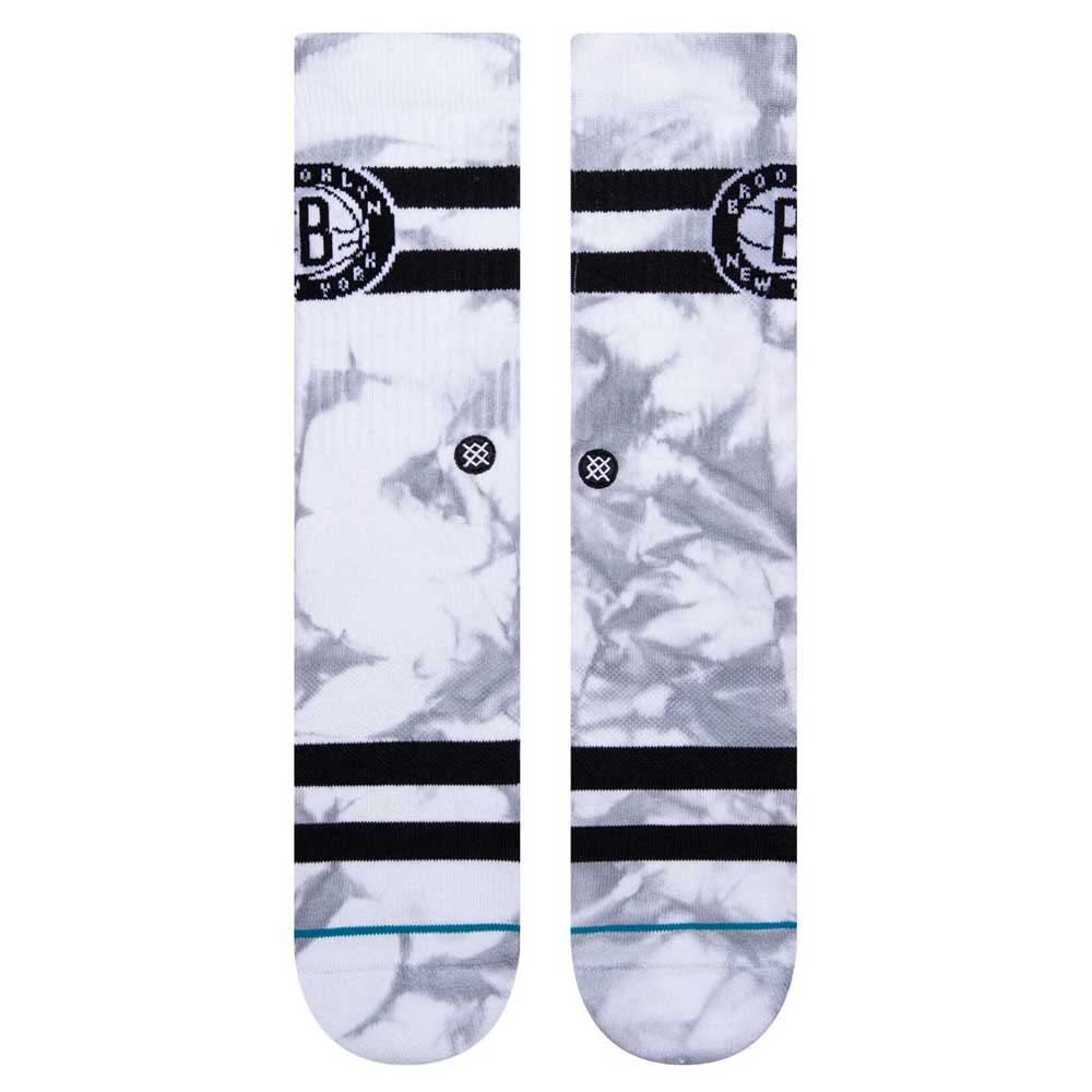 Stance NBA Brooklyn Nets Dyed Charcoal LG (US Men's Shoe 9-13)