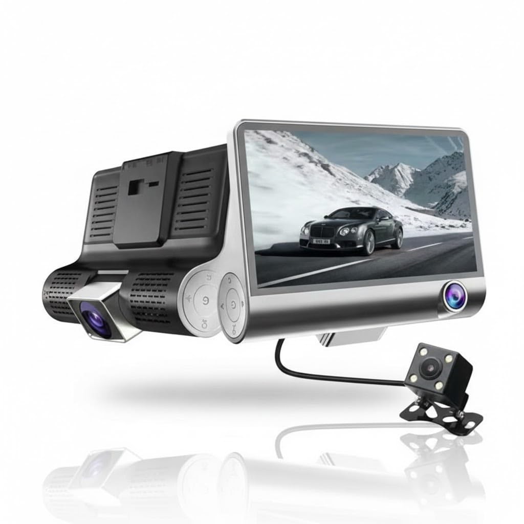 Drumstone 1+1 Year Warranty, Dual Lens Dash Camera System with Wide-Angle Front & Rear Backup Cam, Large Integrated Display for Real-Time Monitoring, G-Sensor, Night Vision-image-31
