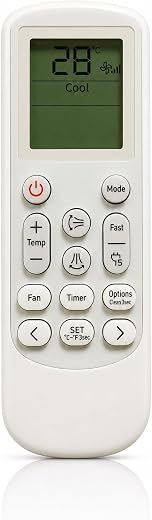 RESORB® RE 90 Air Conditioner Remote Compatible for Samsung Window/Split Ac Original Remote Re 90 Compatible for Samsung S...