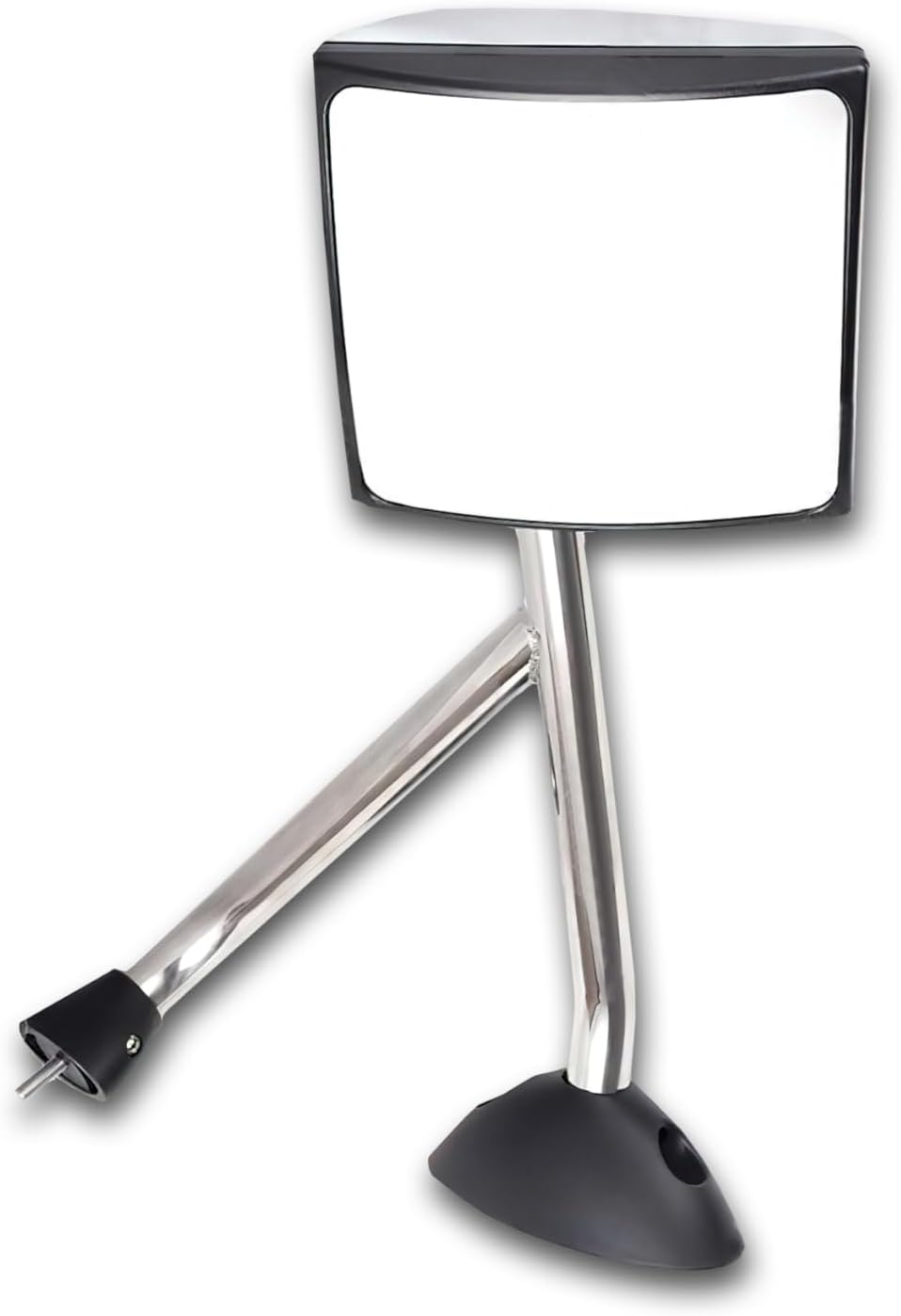 KOZAK Towing Hood Mirror Chrome Right Passenger Side Compatible with International Durastar Semi Trucks PLUS Logo, 2x 22" Wipers and KOZAK Vest