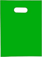 Vista 25 de 100 bolsas moradas de mercancía para pequeñas empresas, boutique y ventas al por menor, de 1.5 mil, 9 x 12 pulgadas, de plástico, gruesas