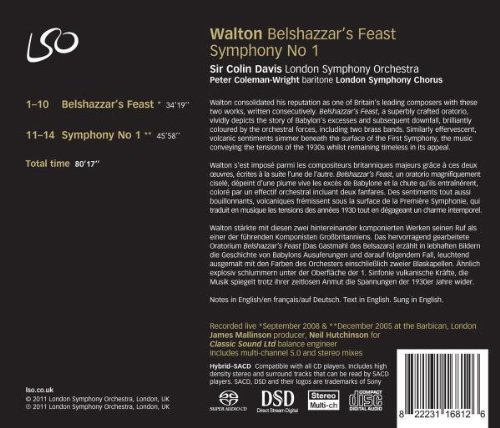 Walton: Belshazzar S Feast