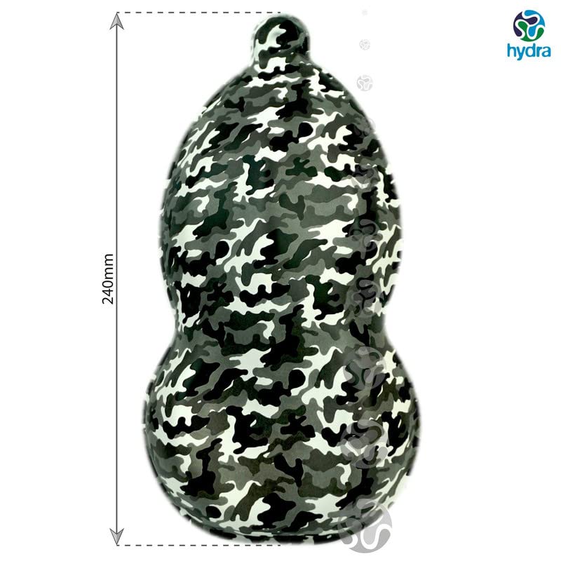 STARTER Kit Cubicatura Kit: Attivatore Spray 400 ml + colore di fondo + vernice + manuale di istruzioni+ pellicola cubicatura mimetico camo. Larghezza: 50 cm. Lunghezza: 100 cm (HCA-134)