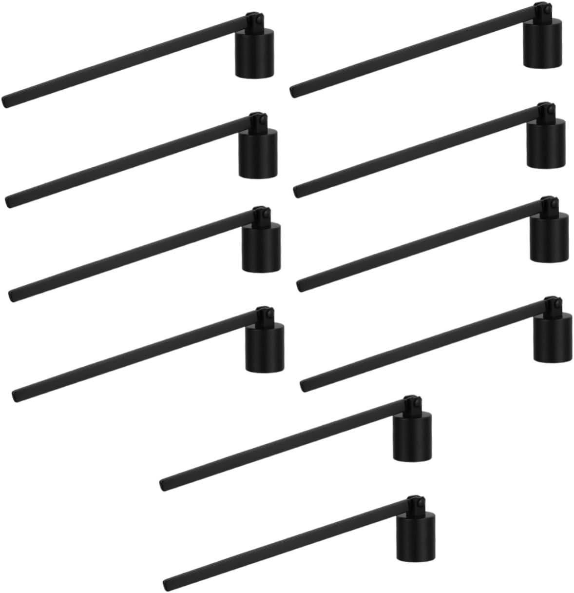 IMIKEYA 10pcs Vintage Candle Snuffer Handle Elegant Candle Wick Extinguisher Tool for Scented for Festivals and Housewarming