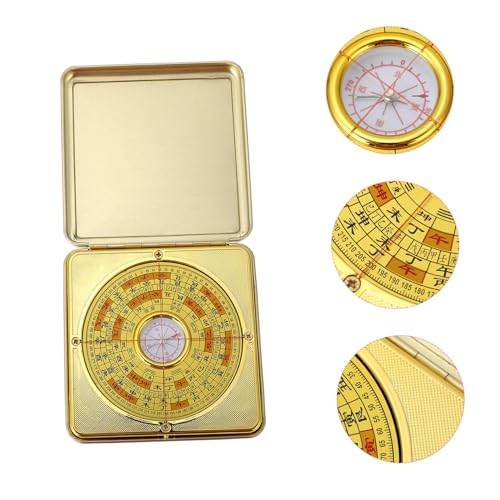 Brújula Homoyoyo Feng Shui 10cm Aleación Precisa miniatura 7