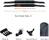 Barras de techo XOTORQ para Kia Rio 2006-2023, con correas de amarre y almohadillas antideslizantes para kayak, tabla de surf y SUP, compatibles con vehículos con o sin rieles de techo, A S 3