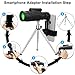 Monocular Telescope, HD Low Night Vision Waterproof- Shockproof High Power and Phone Adapter, Tripod Holder for Bird Watching Hunting Camping Hiking Travelling Secen (Fixed Multiple: 12×50)
