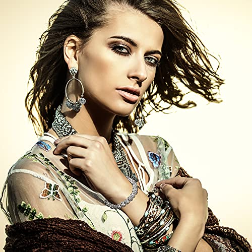 Silver Tone Spacer Loose Beads Hollow Filigree Tibetan Beads Alloy Beads Spacer 12 Mm Tiny Metal Beads For Life Design Diy Jewelry Craft Making Necklace Bracelet Supplies (60 Pieces) #TOP5