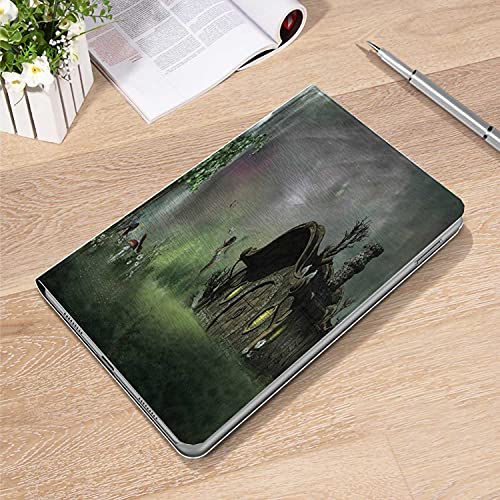 2017 Ipad 5Th Generation Case, Fantasy,Fee,Fairy World,Waterfall,Meadow,Flowers Very Protective But Thin + Sleep/Wake Cover - A1893, A1954, A1823, A1822, A1474, A1475, A1476 #TOP17