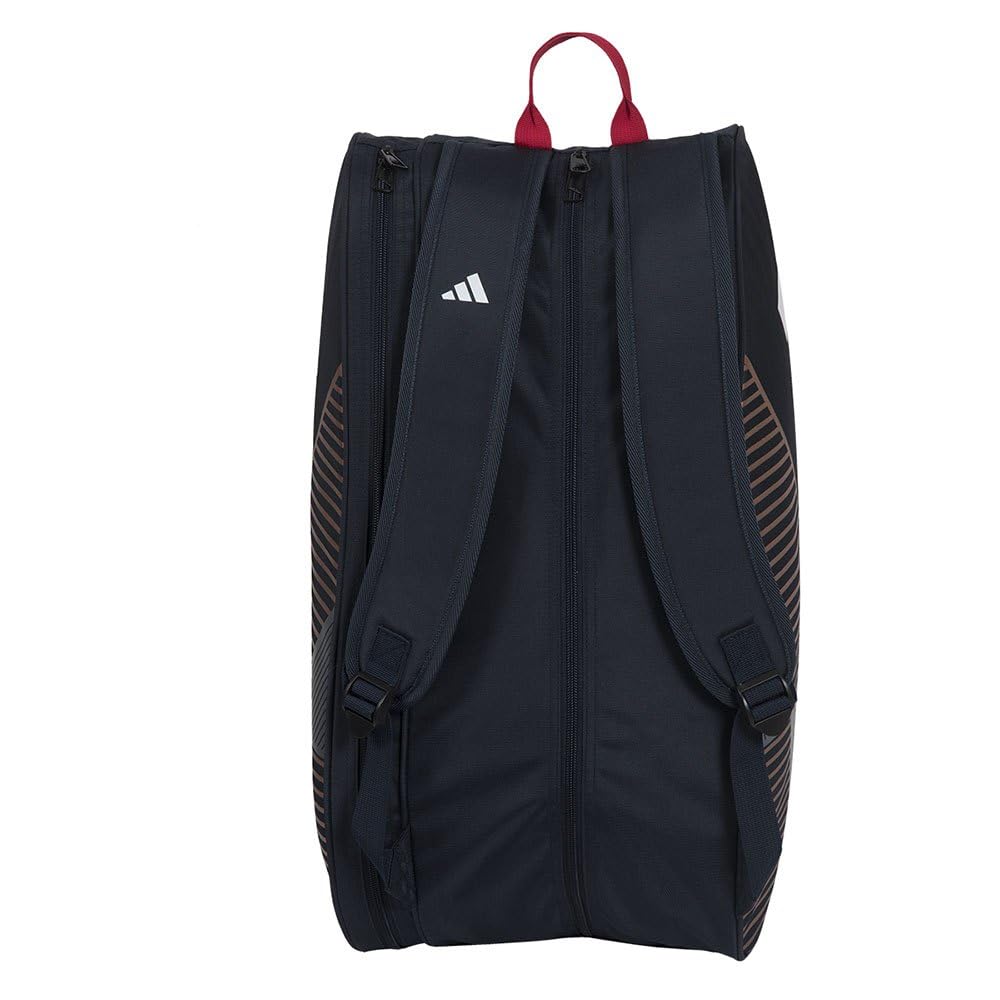 ADIDAS EQUIPMENT RACKET BAG CONTROL BLACK/SOLAR RED 3.3