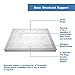 DreamLine SlimLine 34 in. D x 48 in. W x 2 3/4 in. H Right Drain Double Threshold Shower Base in White, DLT-1034482