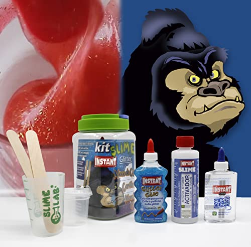 Instant Kit Slime Moco de Gorila - Contiene todo lo necesario para hacer Slime - 15911