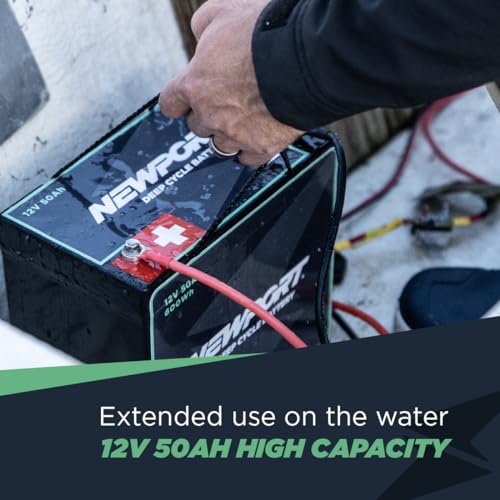 Newport 24B1000301 12V50Ah Deep Cycle Heavy-Duty Marine Battery thumb #6