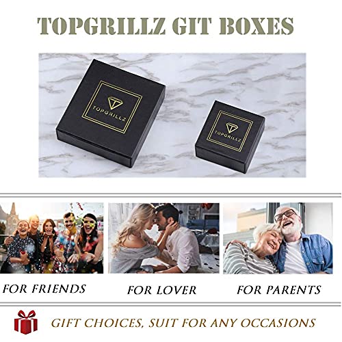 Topgrillz 12Mm/18Mm Baguette Diamond Miami Cuban Link Chain And Bracelet For Men Women… #TOP6
