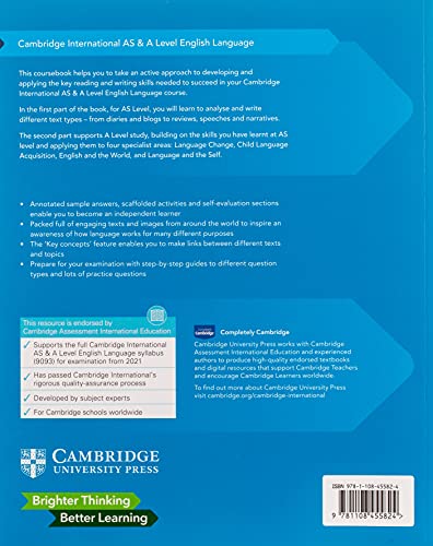 Cambridge International AS and A Level English Language Coursebook - Image 2