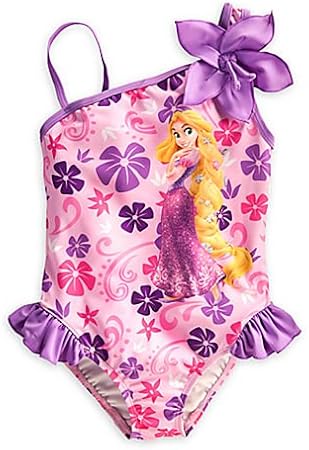 Amazon Co Jp Disney Princess ディズニープリンセス 子供 キッズ 水着 ラプンツェル B 4 6歳 おもちゃ