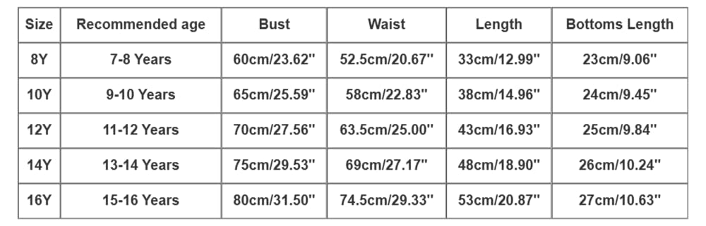 Dwuczęściowy kostium kąpielowy, tankini dla dziewcząt, rozmiar 120-170, kostium kąpielowy dla dziewczynek, moda kąpielowa dla dzieci – wygodny, elastyczny, ochrona przed promieniowaniem UV