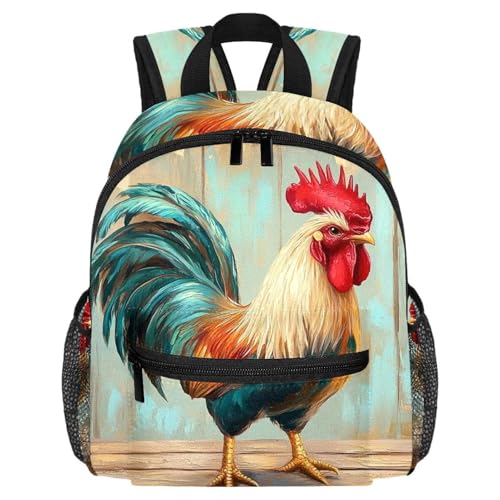 Sac à dos pour enfants léger multicolore réglable pour garçons et filles