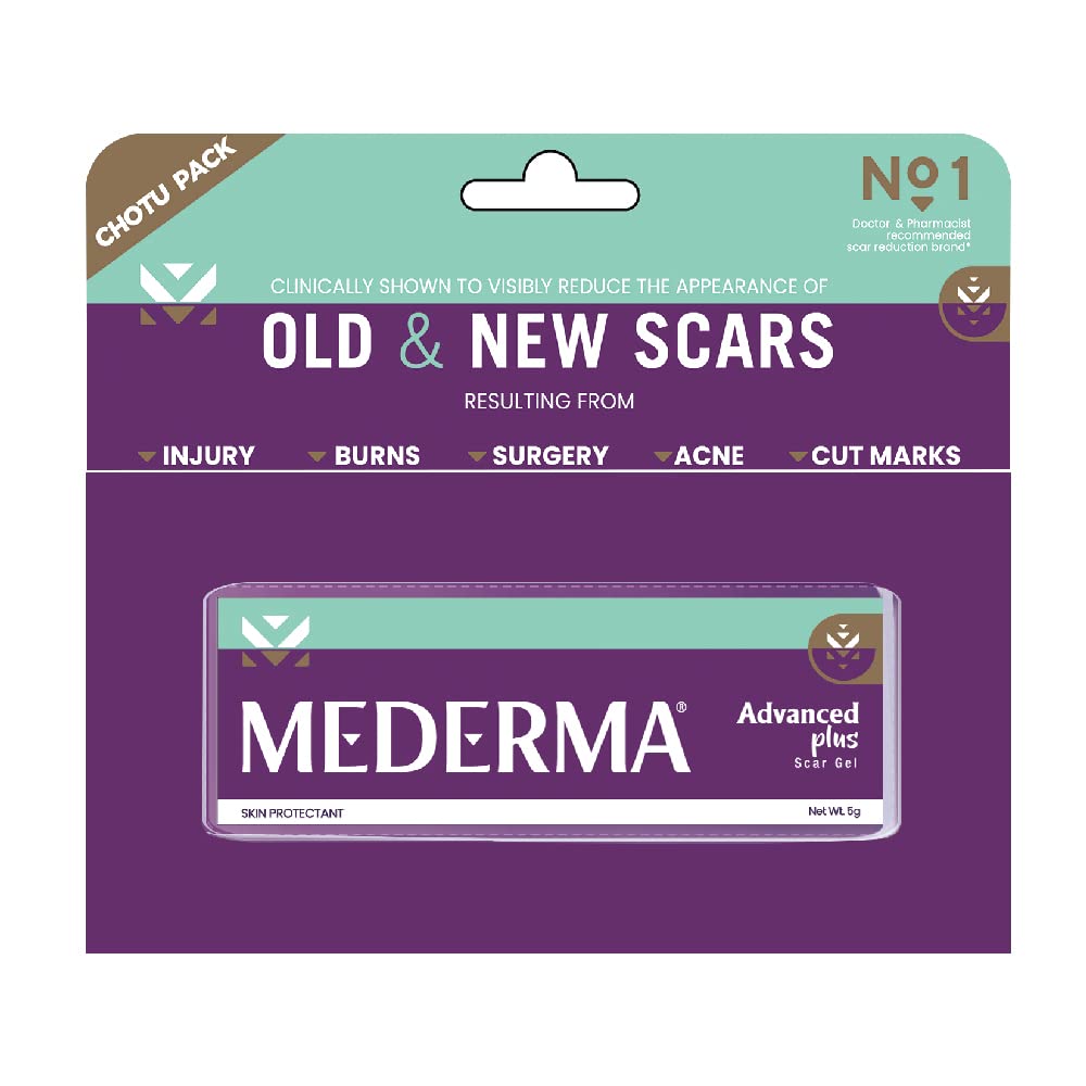 Mederma Advance Plus Scar Gel 5g Amazon.in Health & Personal Care