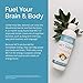 BRAINMD Dr Amen Brain MCT Energy - 16 fl oz - Energy Support for Brain & Body - Improves Focus & Satiety - Clean & Fast Acting - Gluten Free - 31 Servings