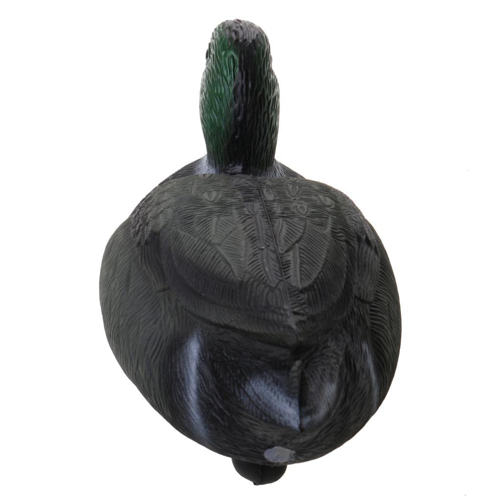 Generic Premium Floating Mallard Duck Decoy Set - 4 Pack for Waterfowl Hunting, as described, Green + Yellow