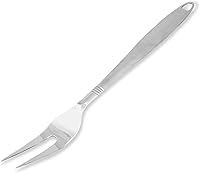 ChefCraft 13-Inch Stainless Steel Meat Serving Fork - Heavy Gauge, Rust-Resistant, Dishwasher Safe for BBQs & Parties