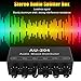 Mini Small Stereo Audio Preamp 2 Input and 4 Output, 3.5mm, Individually Controlled, Headphone Amplifier Stereo Audio Splitter Box